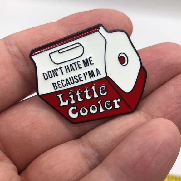 3/$25 “Don’t Hate Me Because I’m A Little Cooler” Cooler lunchbox Large Red - Picture 5 of 5